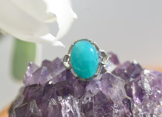 Amazonite Adjustable Ring