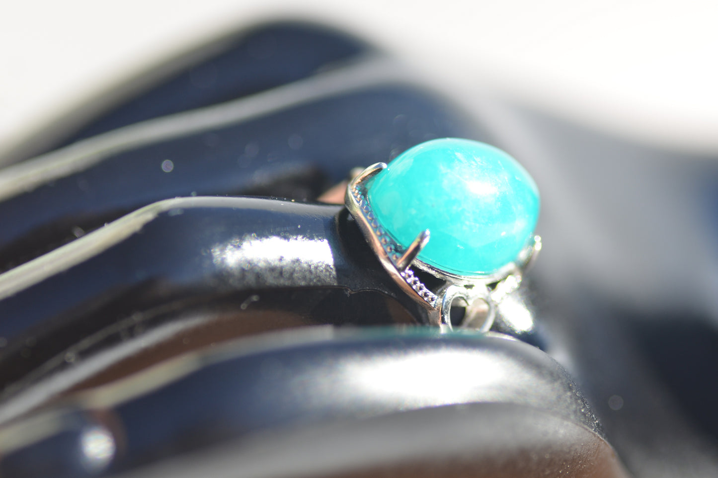 Amazonite Adjustable Ring