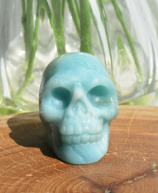 Amazonite Skull