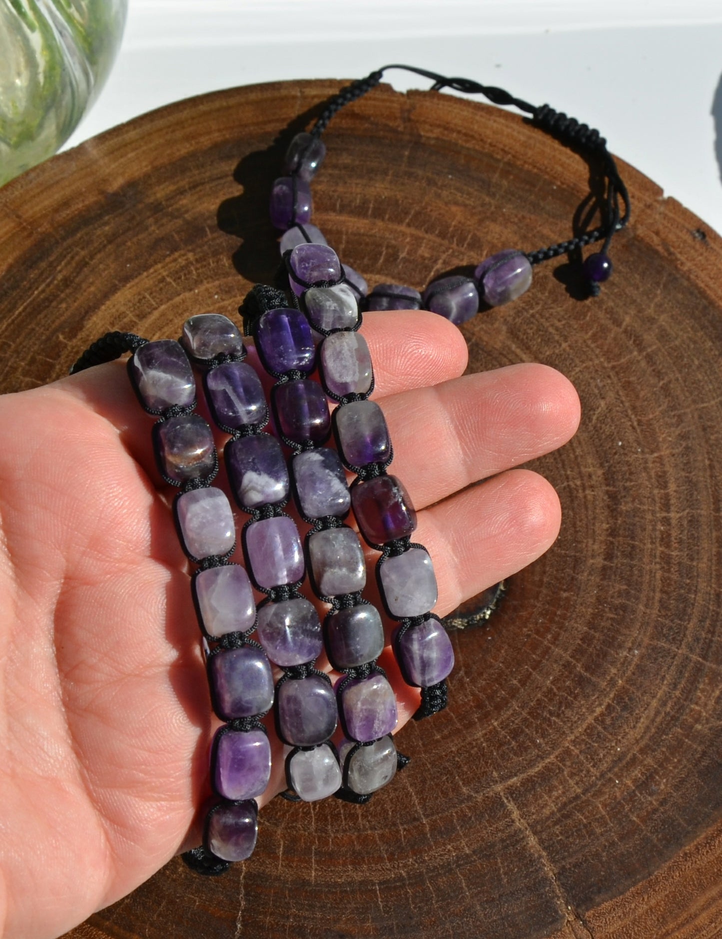 Amethyst Adjustable Bracelet