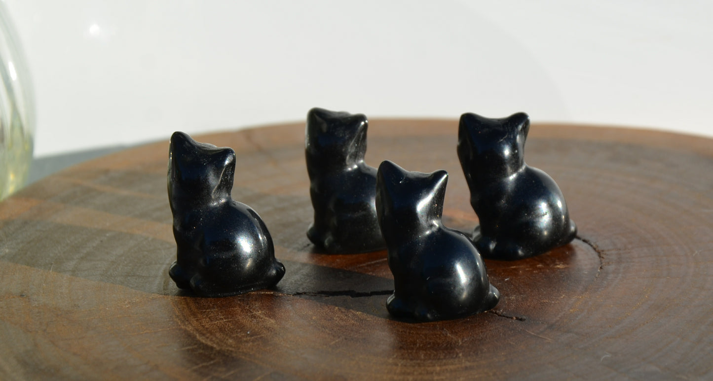 Black Obsidian Mini Cats