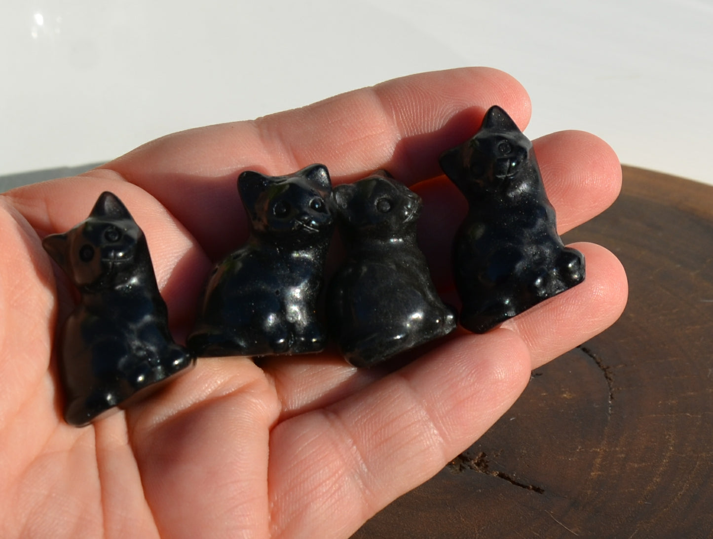 Black Obsidian Mini Cats