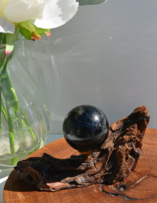 Black Tourmaline Sphere