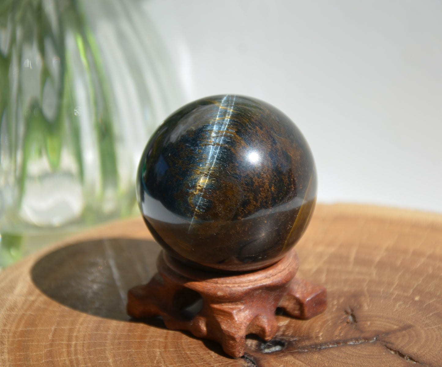 Blue Tigers Eye Sphere