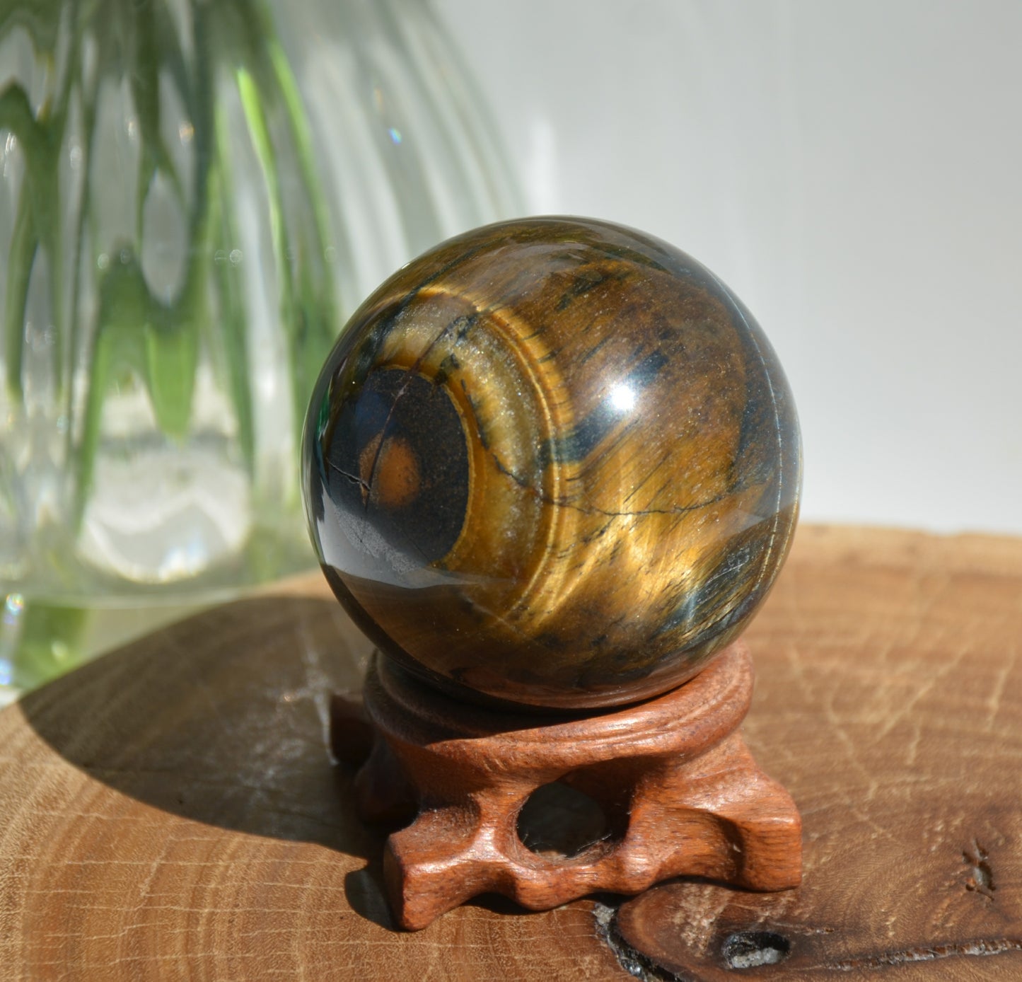 Blue Tigers Eye Sphere