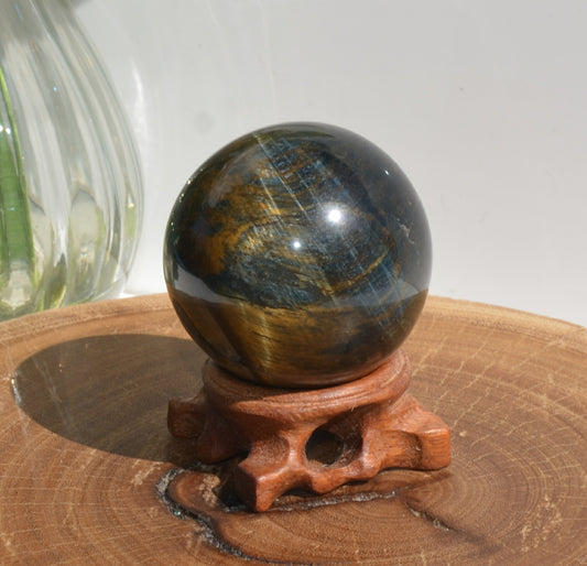 Blue Tigers Eye Sphere