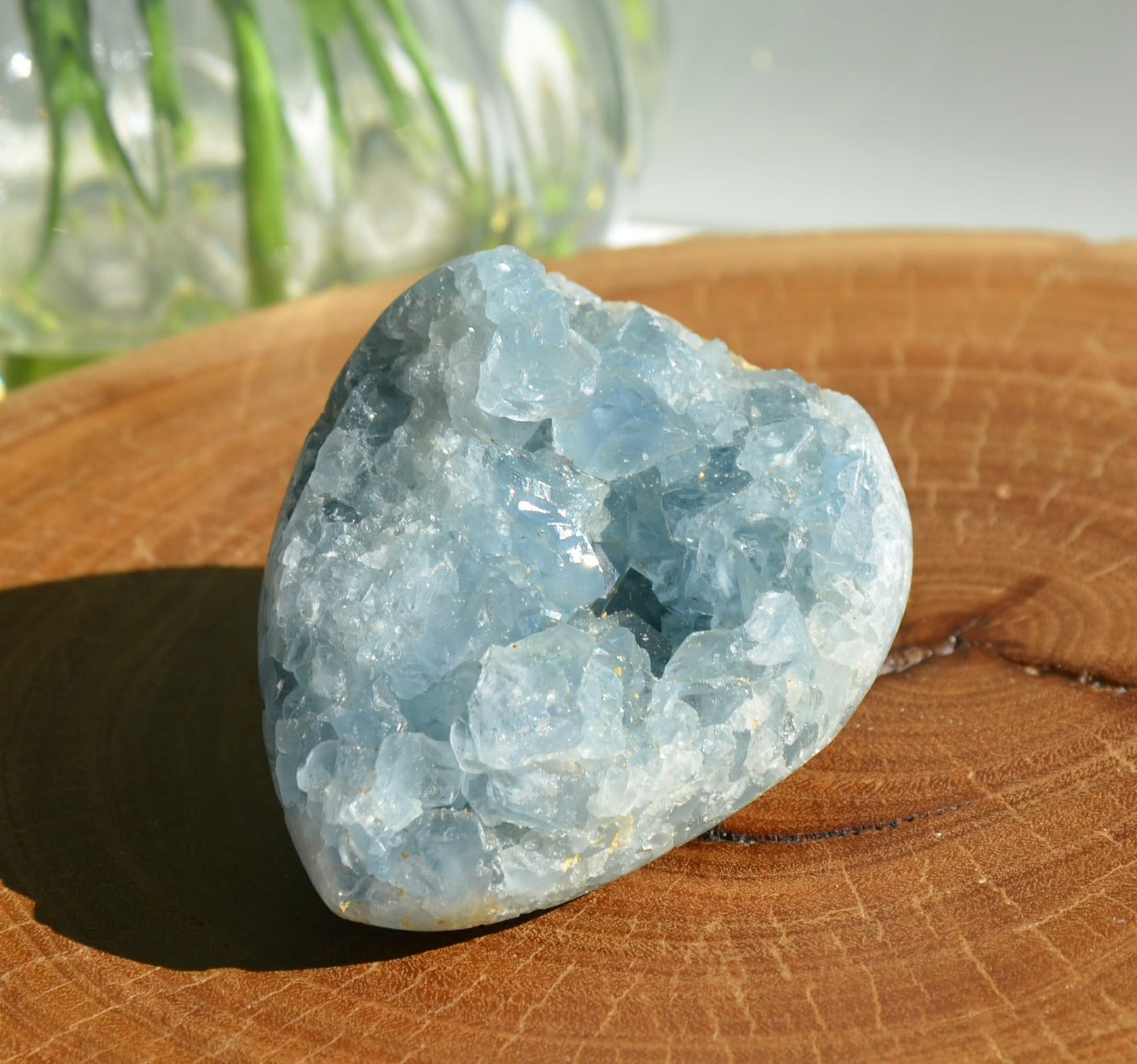 Celestite Cluster Egg