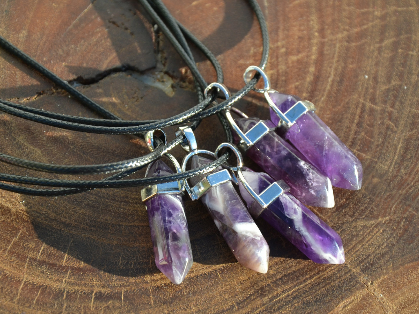 Dream Amethyst DT Pendant Necklace