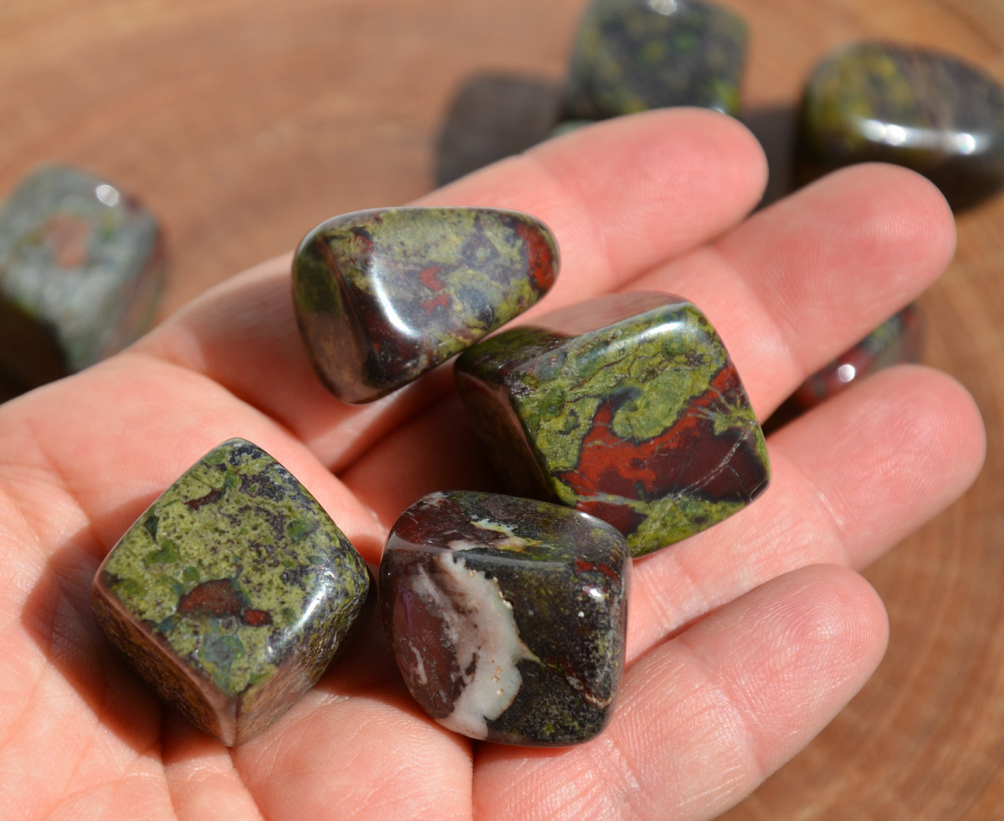 Dragon Blood Jasper Tumble