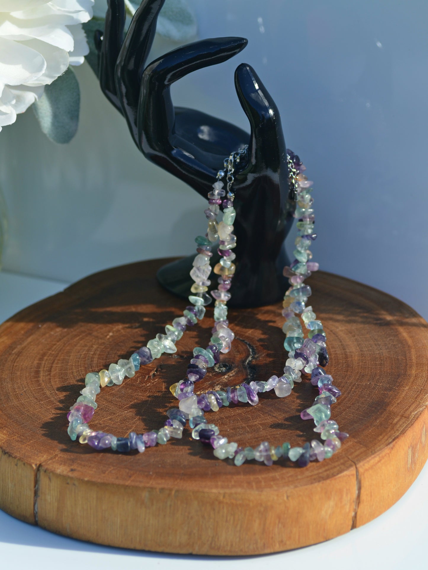 Fluorite Chip Necklace