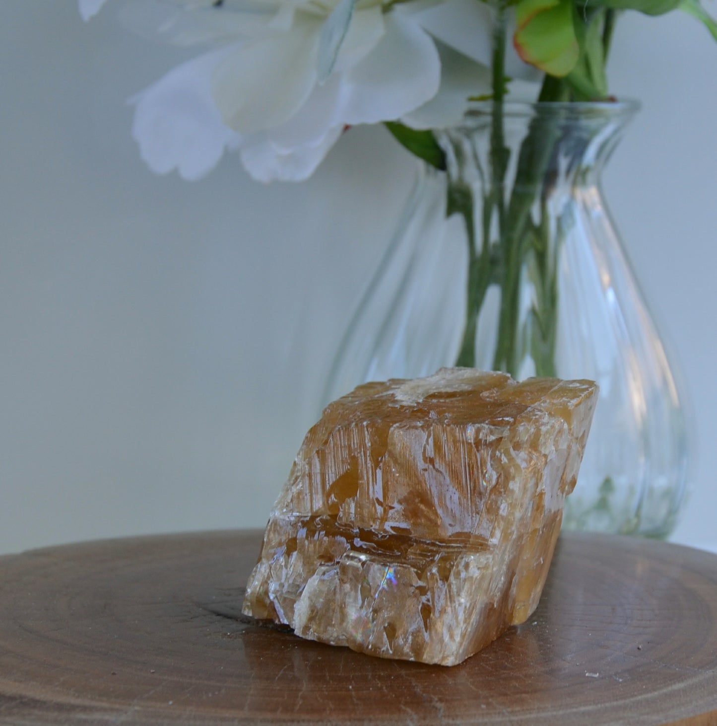 Honey Calcite Raw