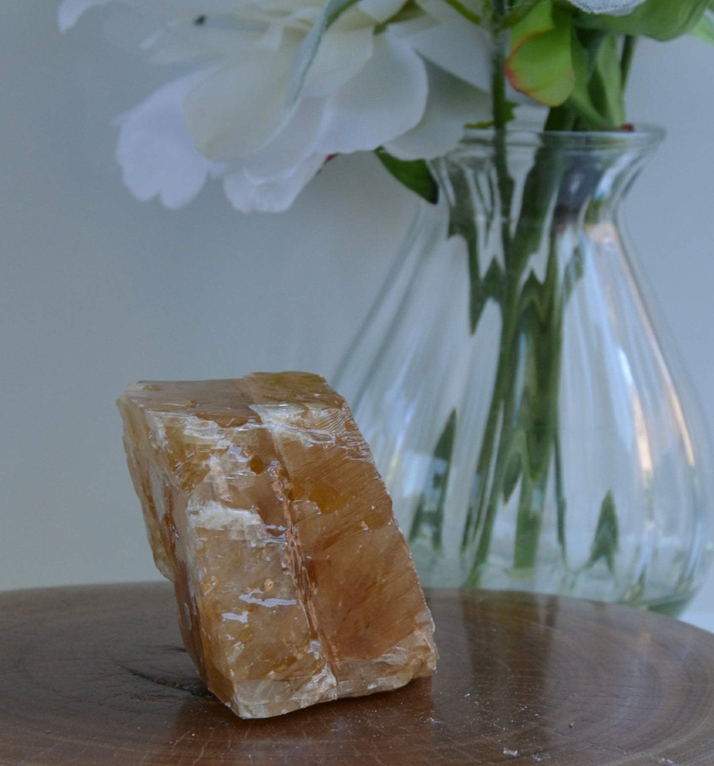 Honey Calcite Raw