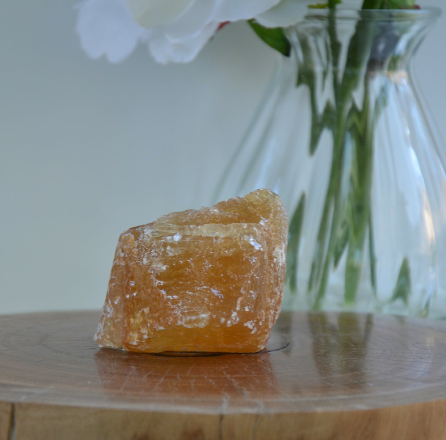 Honey Calcite Raw