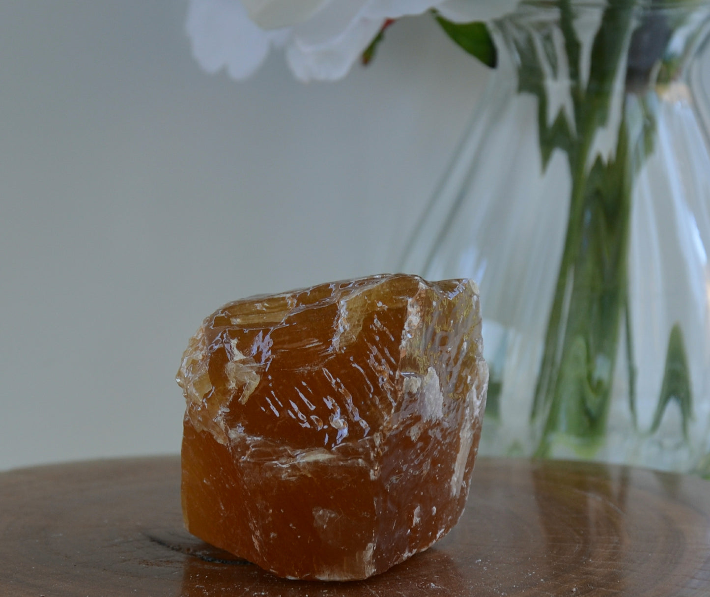 Honey Calcite Raw