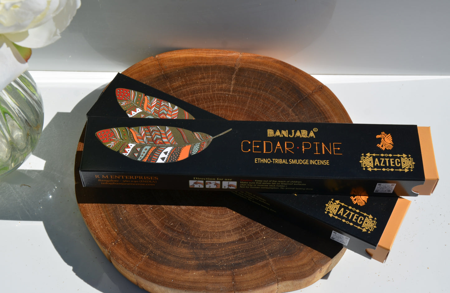 Cedar Pine Incense - Banjara 15 grams