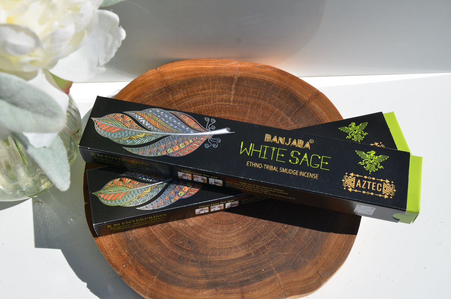 White Sage Incense - Banjara 15 grams