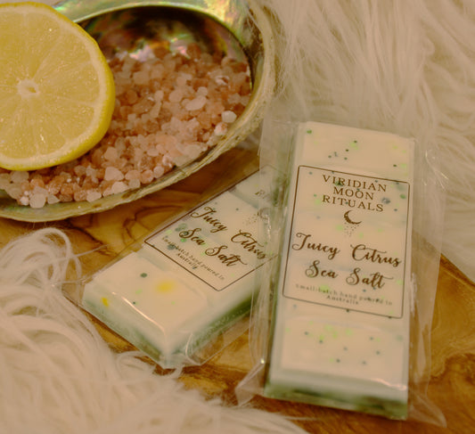 Juicy Citrus Sea Salt Snap Bar Wax Melts