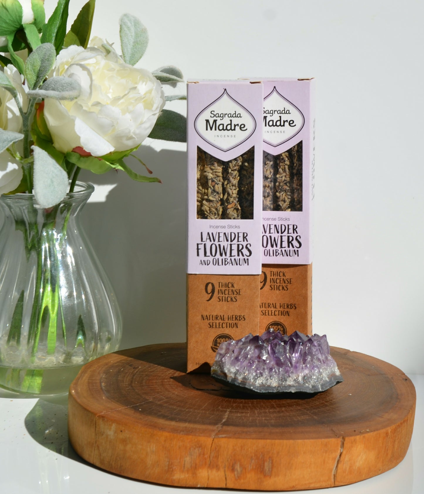 Herb Incense - Lavender Flowers and Olibanum