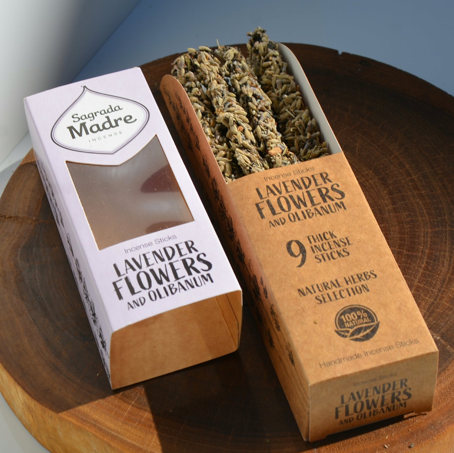 Herb Incense - Lavender Flowers and Olibanum