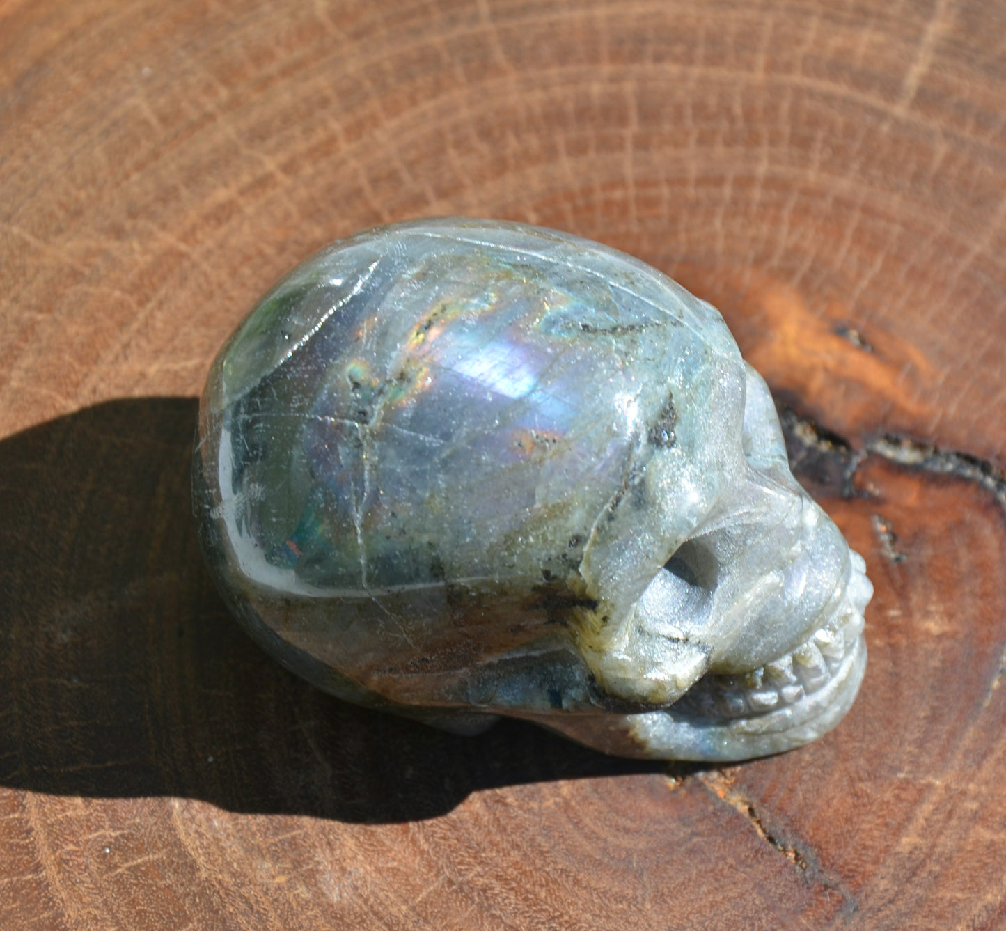 Labradorite Skull