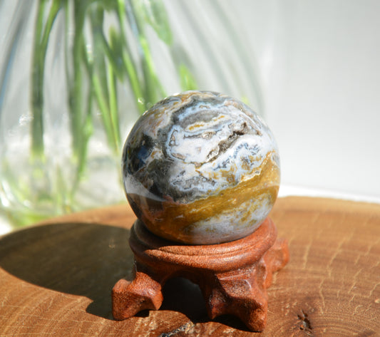 Ocean Jasper Sphere