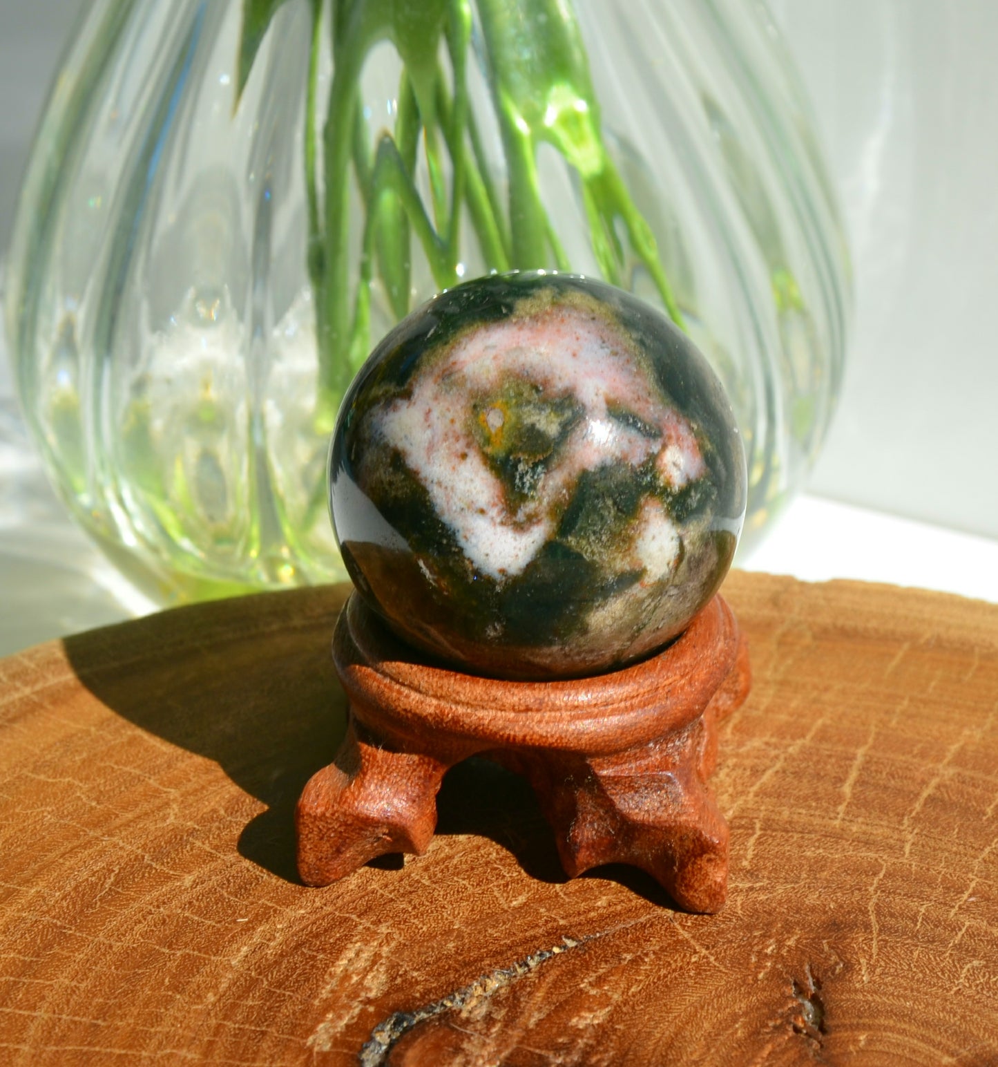 Ocean Jasper Sphere