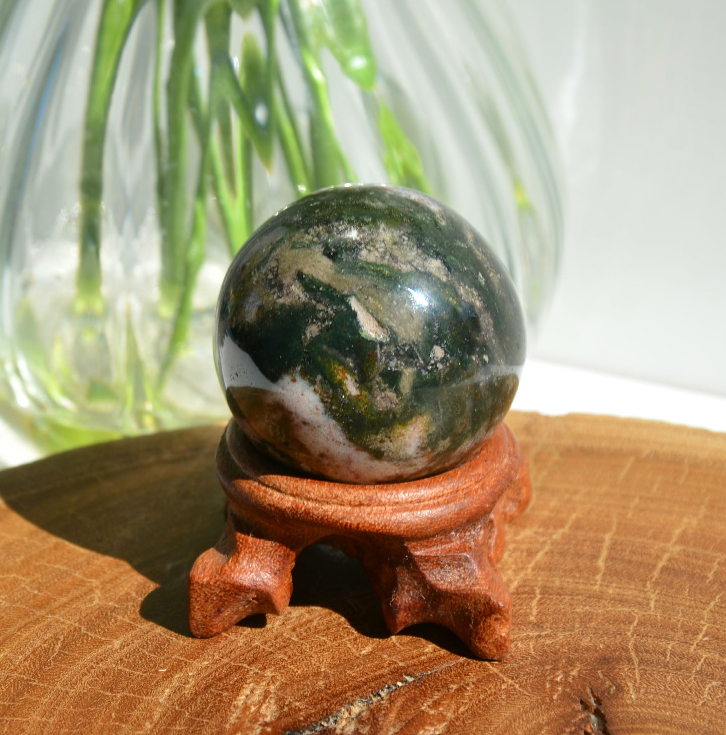 Ocean Jasper Sphere