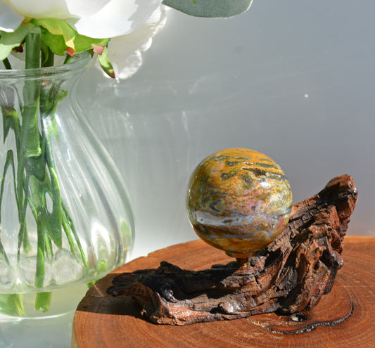 Ocean Jasper Sphere