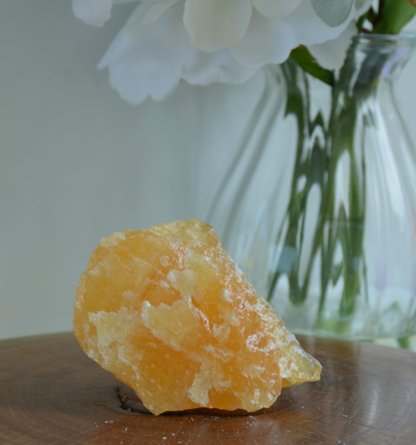 Orange Calcite Raw