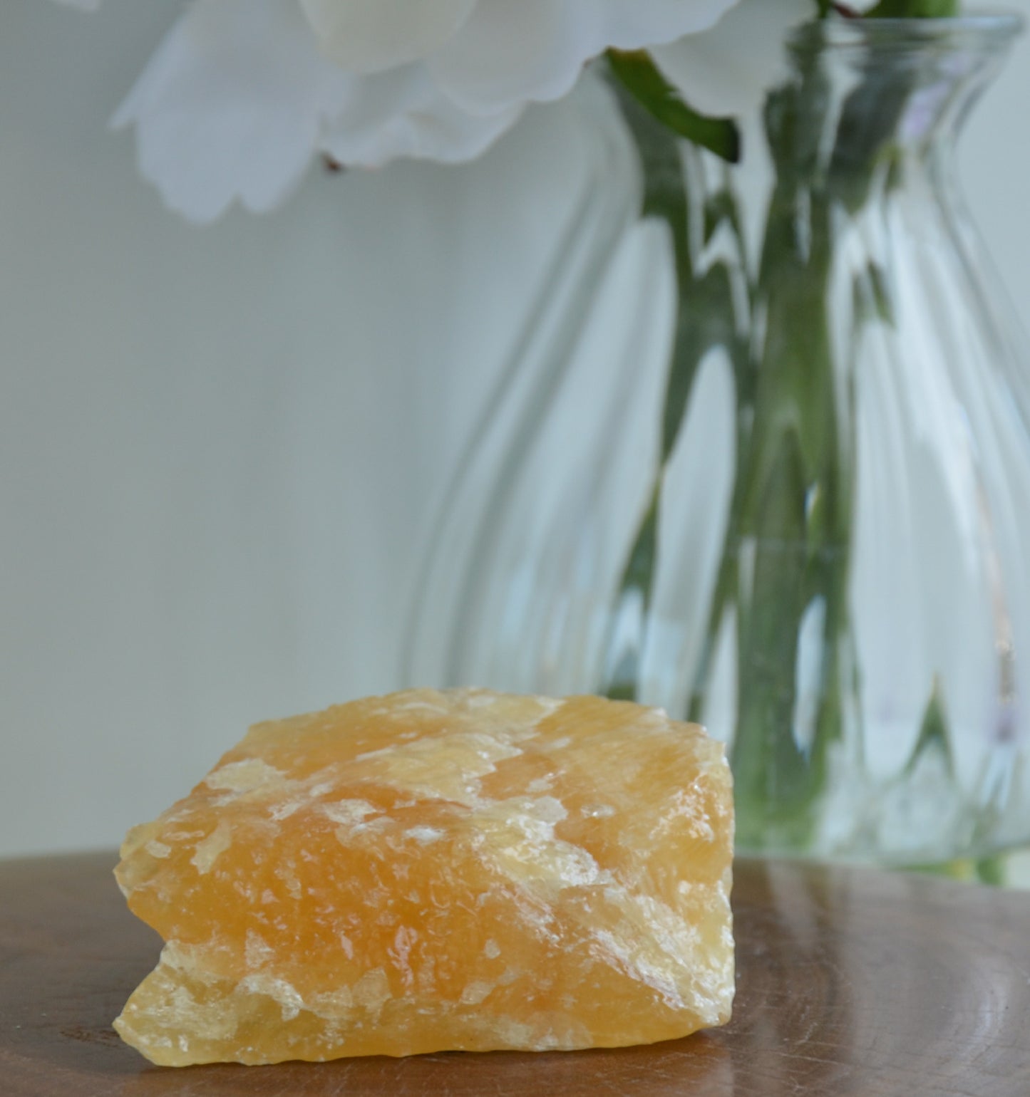 Orange Calcite Raw