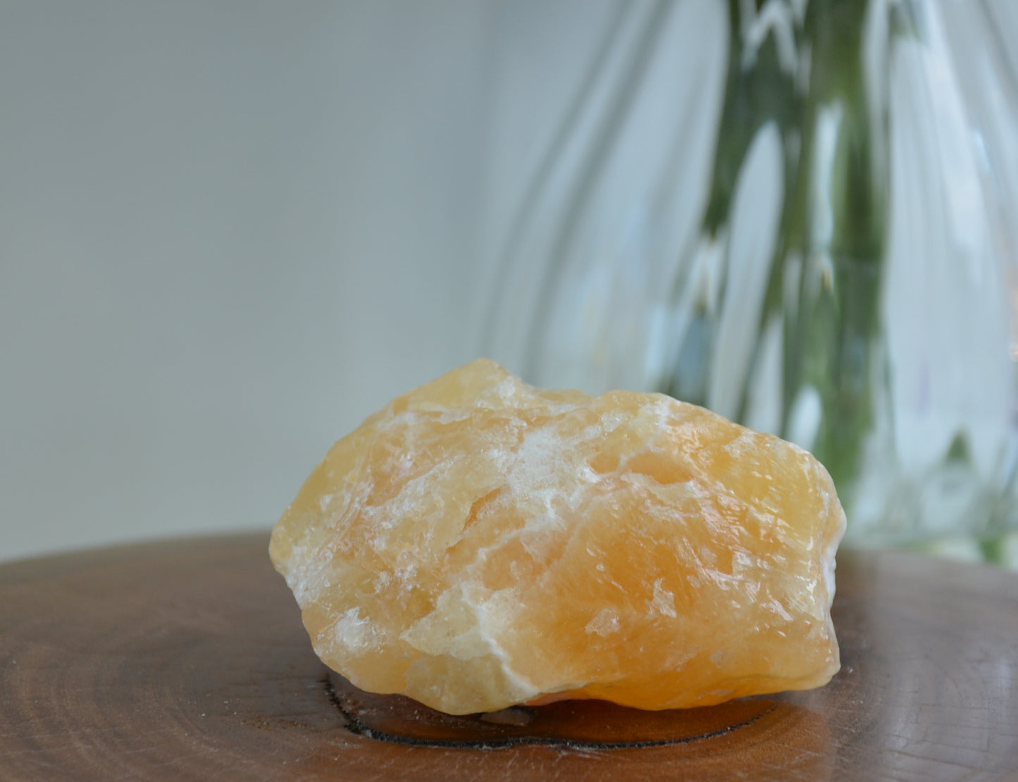 Orange Calcite Raw