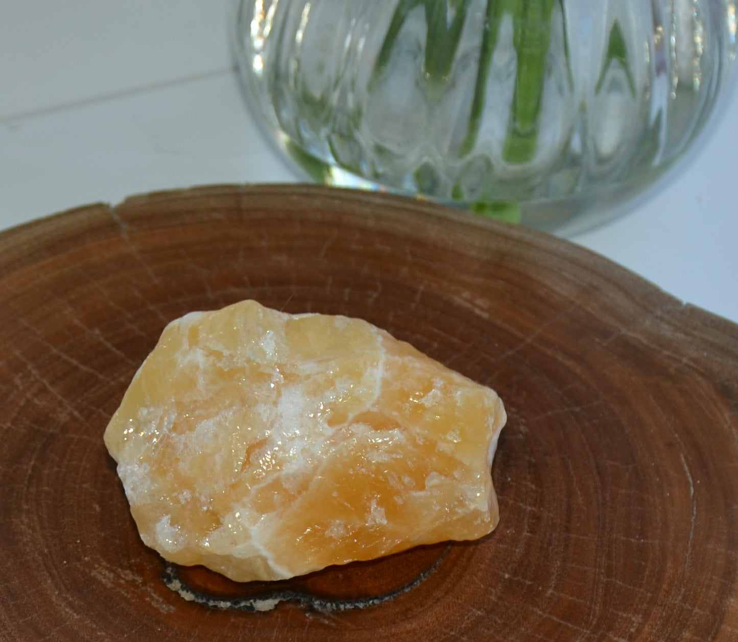 Orange Calcite Raw