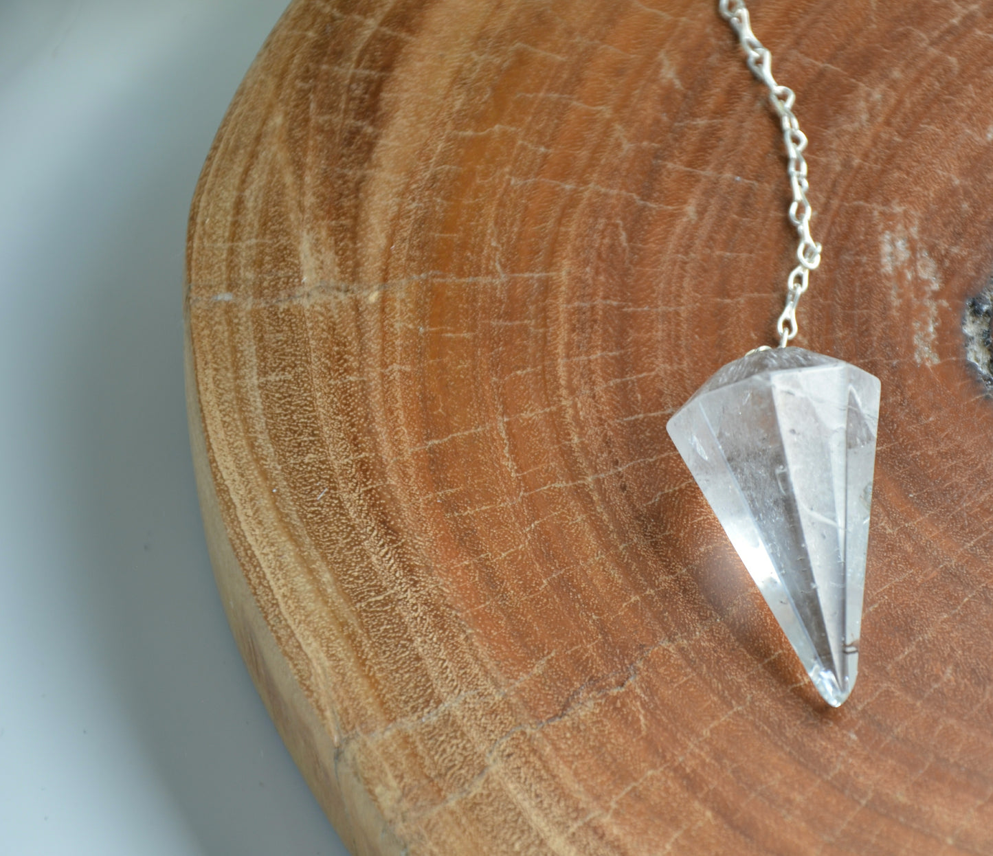 Clear Quartz Pendulum