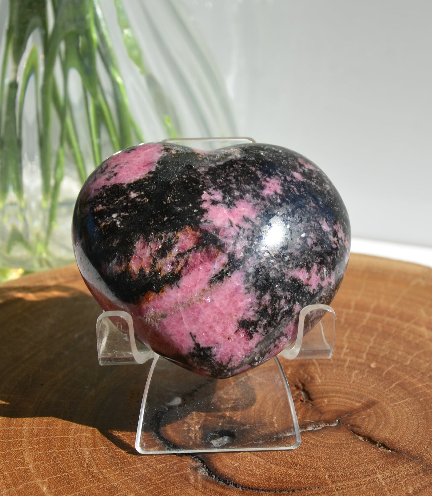 Rhodonite Heart