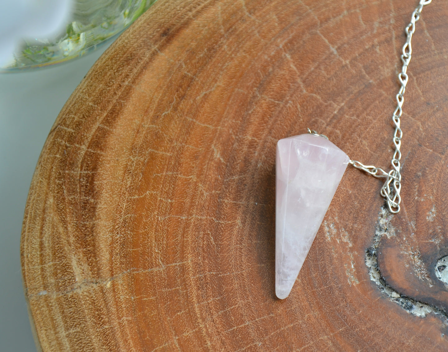 Rose Quartz Pendulum