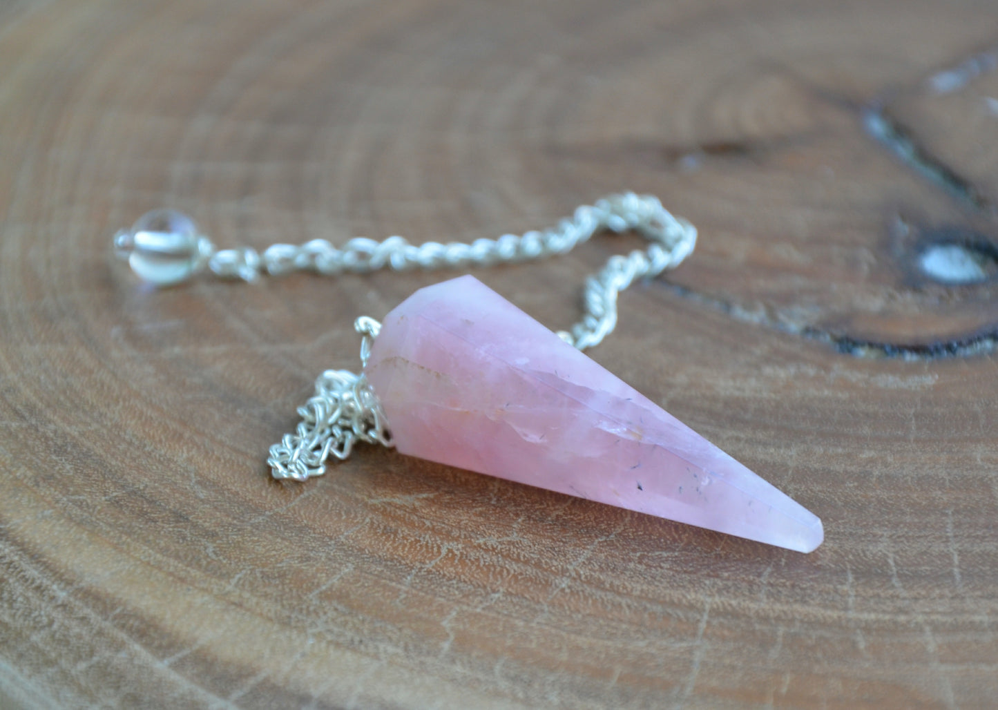 Rose Quartz Pendulum