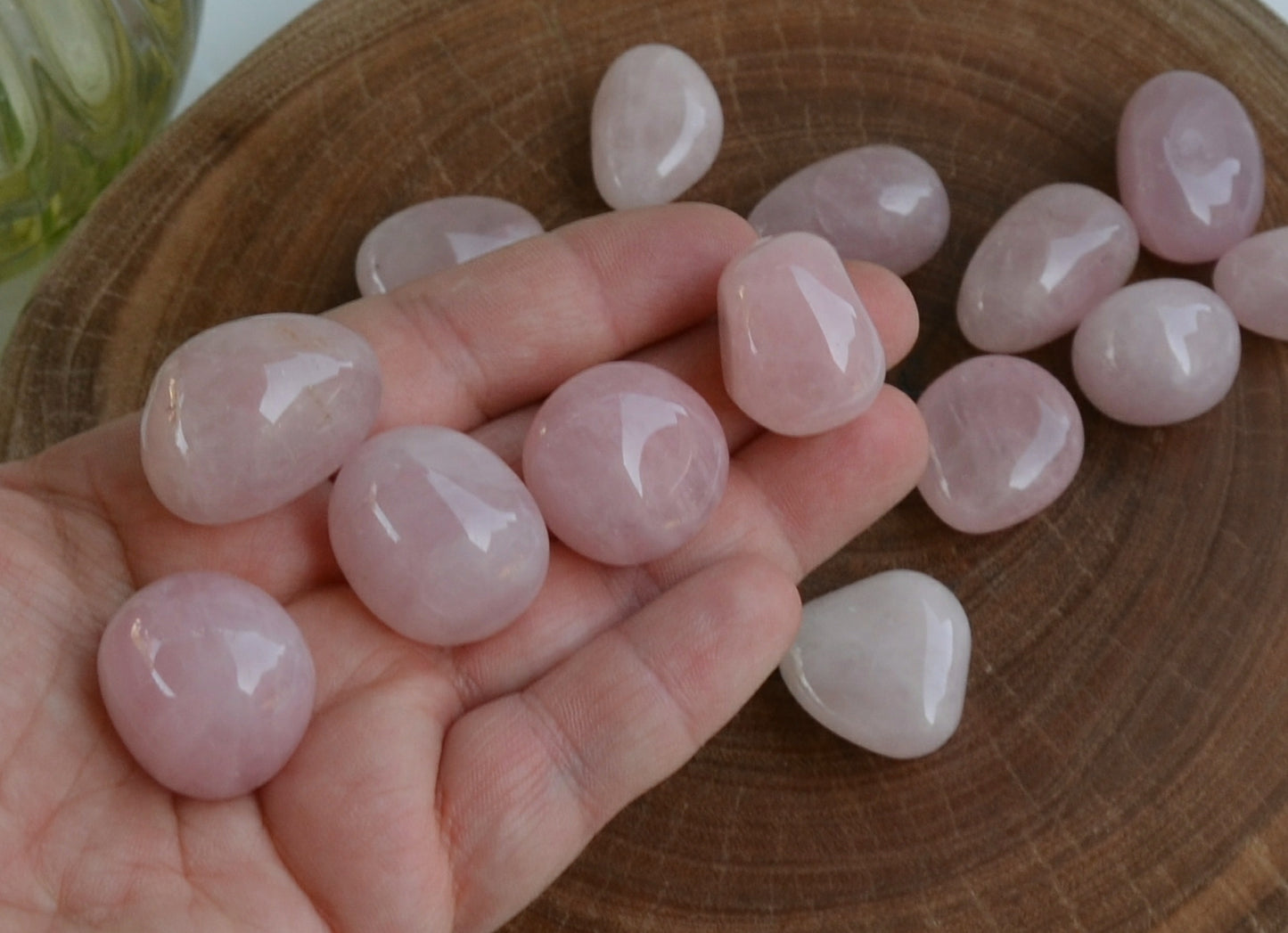 Rose Quartz Tumbles