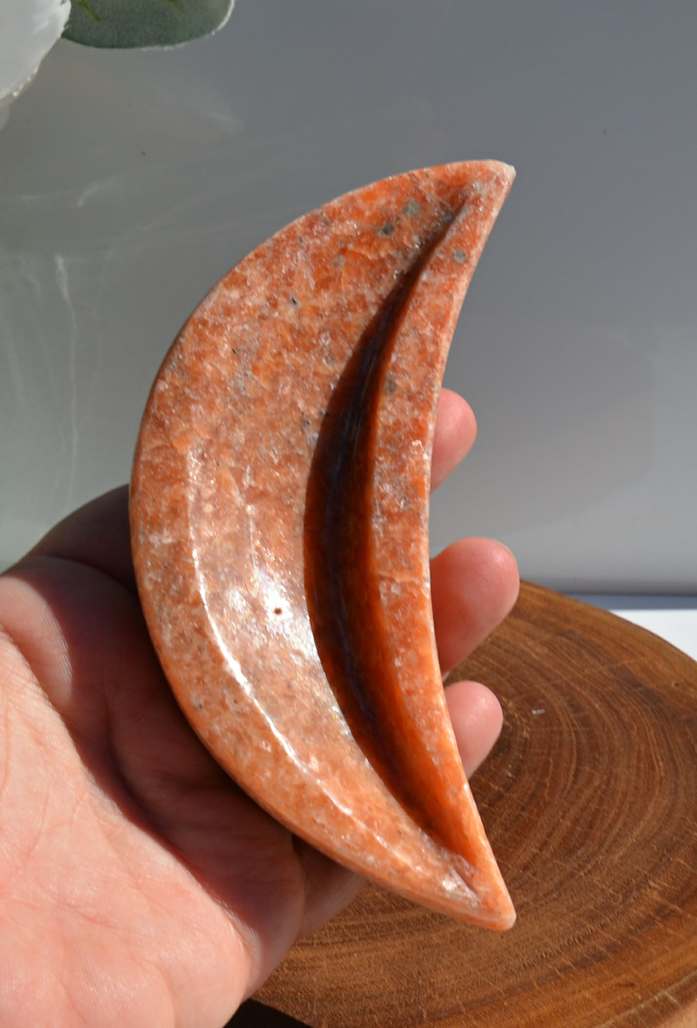 Sunstone Moon Bowl