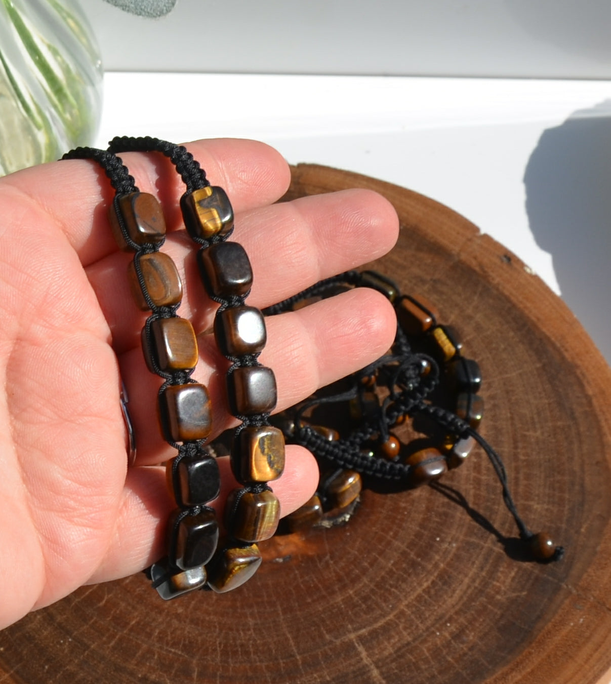 Tigers Eye Adjustable Bracelet