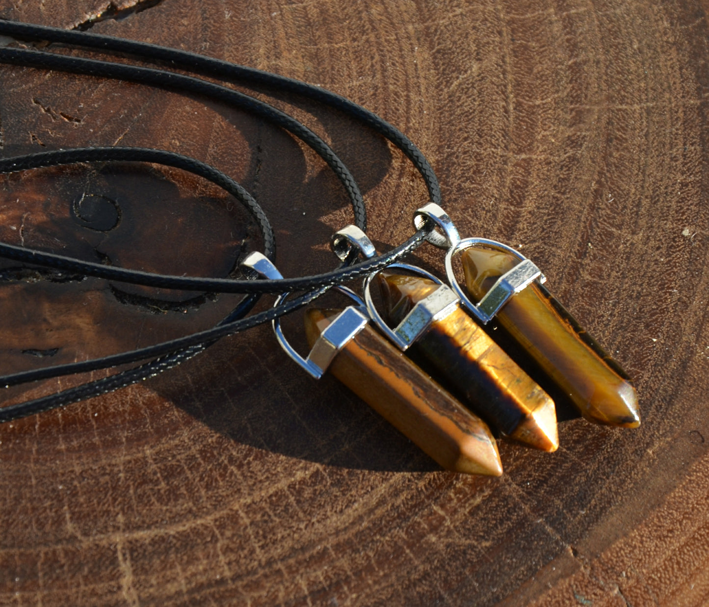 Tigers Eye DT Pendant Necklace